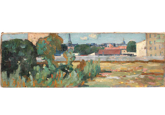 Альтман Александр. Городской пейзаж